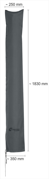 Schneider Premium-Schutzhülle für Schirme bis 300 cm Ø (mit RV und Stab)